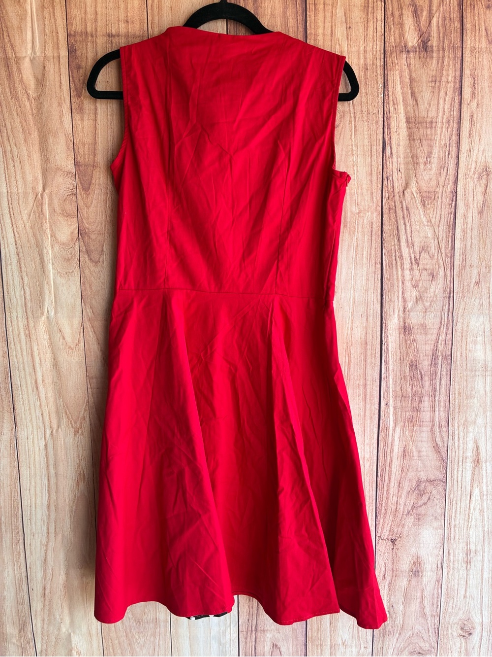 NWT KILLREAL Polka Dot Retro Vintage Style Cocktail Party Swing Dress Size L - Picture 8 of 13